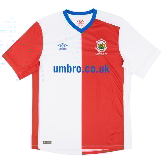 2018-19 Linfield Away Shirt - 9/10 - (L)