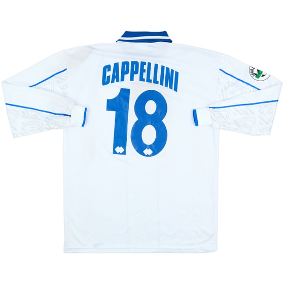 1997-98 Empoli Match Issue Away L/S Shirt Cappellini #18