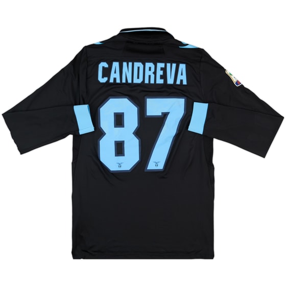 2012-13 Lazio Match Issue Away L/S Shirt Candreva #87