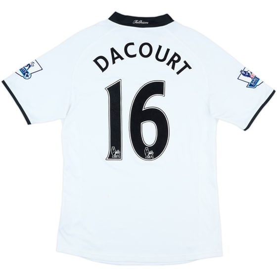 2008-09 Fulham Home Shirt Dacourt #16 - 8/10 - (L)