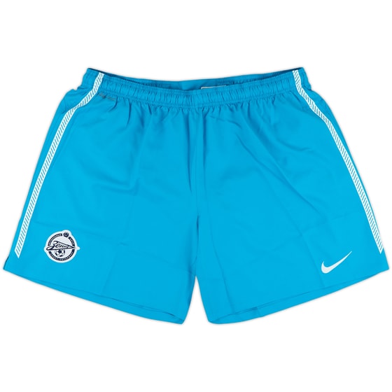 2011-12 Zenit St. Petersburg Home Shorts - 9/10 - (XXL)