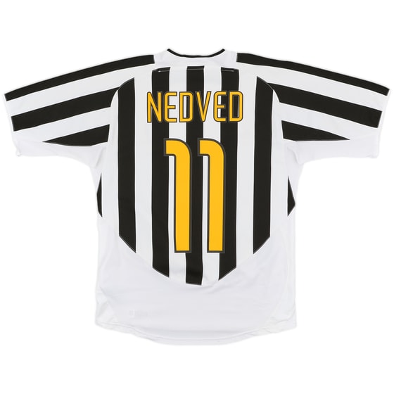 2003-04 Juventus Home Shirt Nedved #11 - 6/10 - (S)