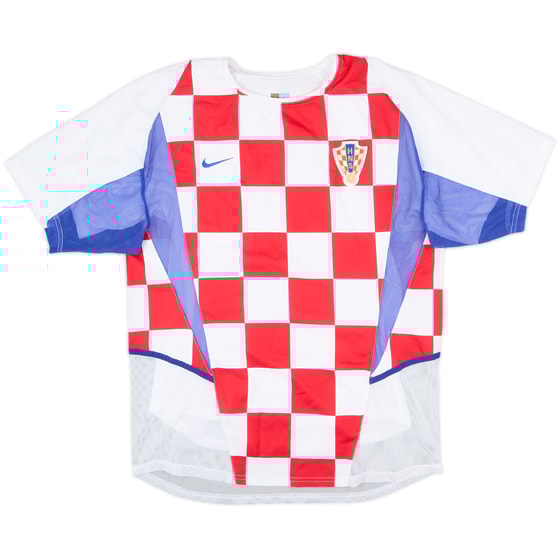 2002-04 Croatia Player Issue Home Shirt - 8/10 - (M)