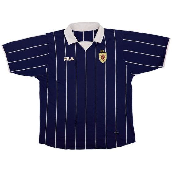 2002-03 Scotland Home Shirt - 6/10 - (XL)
