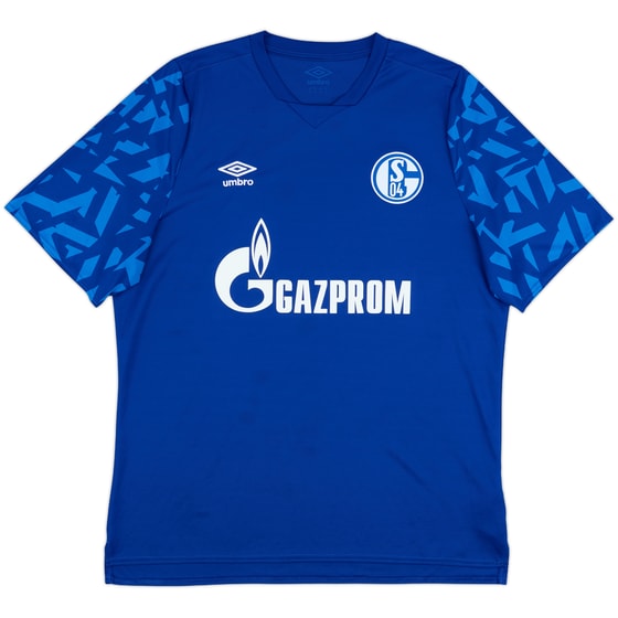 2019-20 Schalke Home Shirt - 9/10 - (XL)