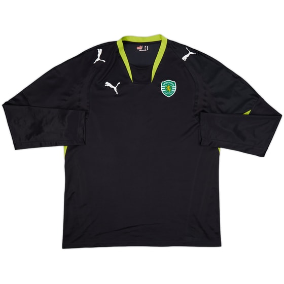 2007-08 Sporting CP Away L/S Shirt - 8/10 - (XL)
