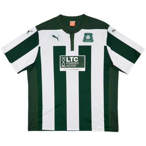 2015-16 Plymouth Argyle Home Shirt - 4/10 - (3XL)