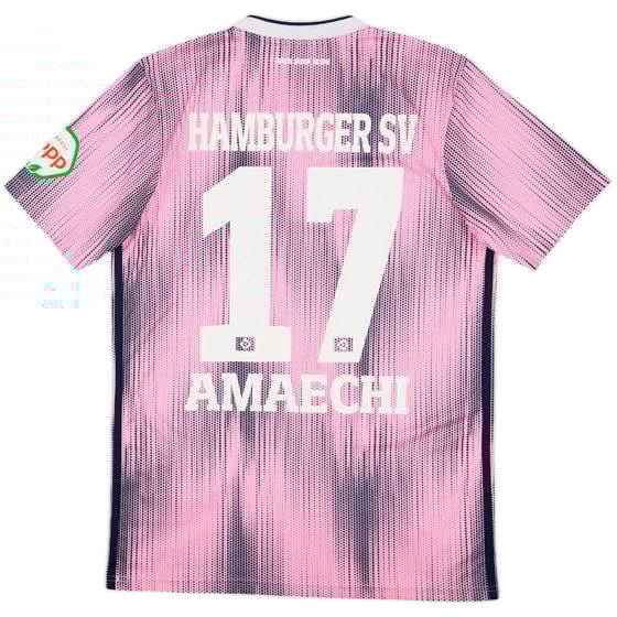 2019-20 Hamburg Home Shirt Amaechi #17 - 10/10 - (M)