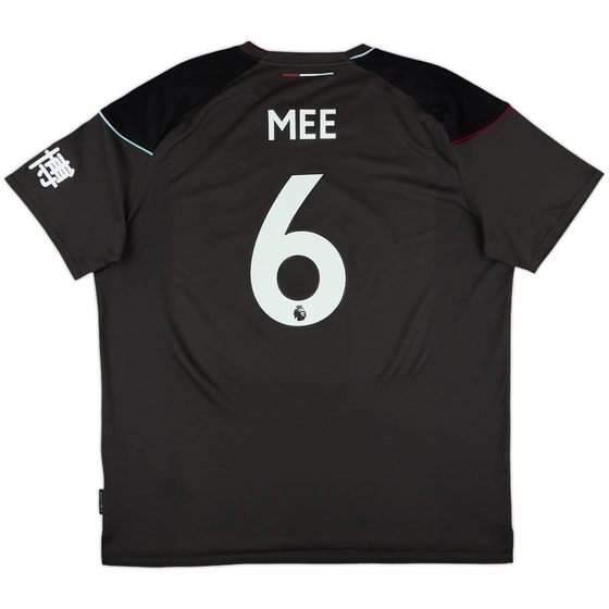 2020-21 Burnley Away Shirt Mee #6 - 9/10 - (XXL)