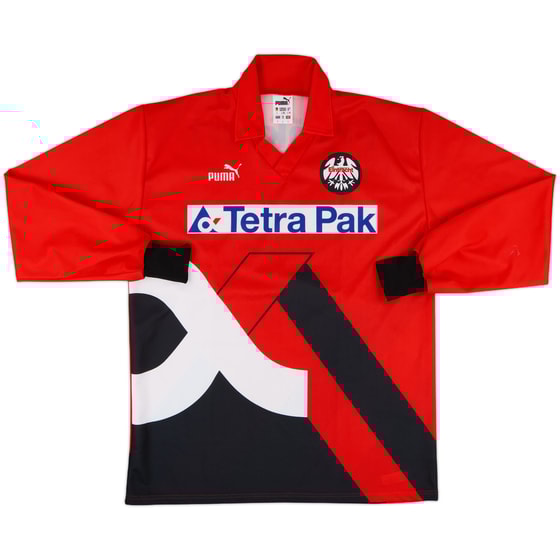 1993-94 Eintracht Frankfurt Home L/S Shirt - 8/10 - (L)