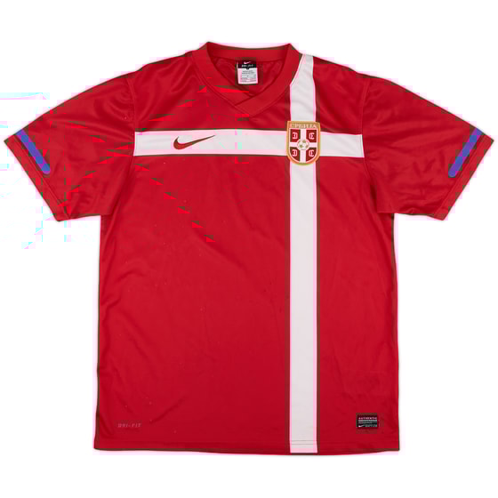 2010-11 Serbia Basic Home Shirt - 6/10 - (S)