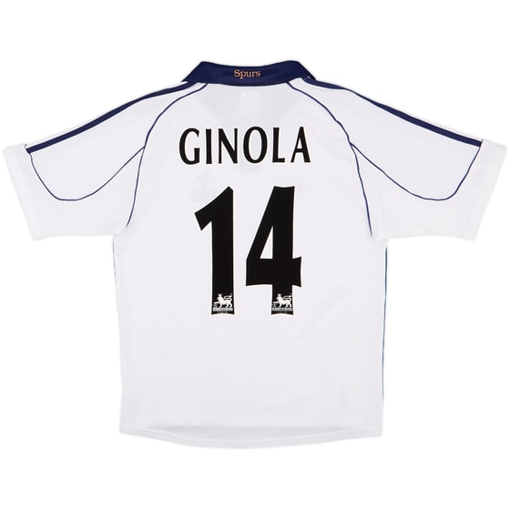 1999-01 Tottenham Home Shirt Ginola #14 - 8/10 - (S)