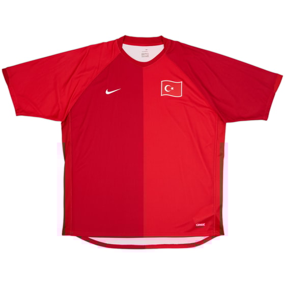 2006-08 Turkey Home Shirt - 9/10 - (XXL)