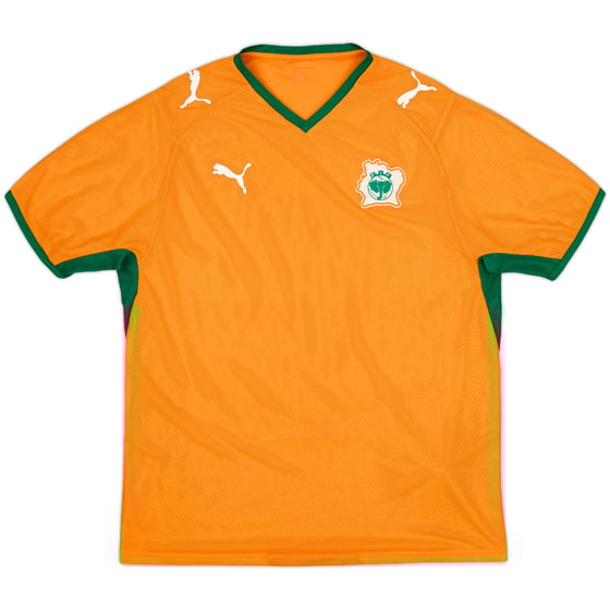 2008-10 Ivory Coast Home Shirt - 8/10 - (L)