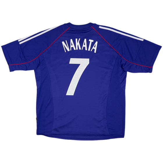 2002-04 Japan Home Shirt Nakata #7 - 10/10 - (XL)