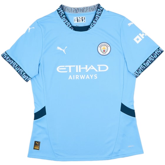 2023-24 Manchester City Home Shirt - 9/10 - (Women's M)