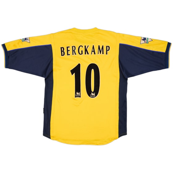 1999-01 Arsenal Away Shirt Bergkamp #10 - 8/10 - (L)