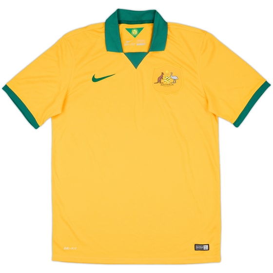 2014-15 Australia Home Shirt - 9/10 - (M)