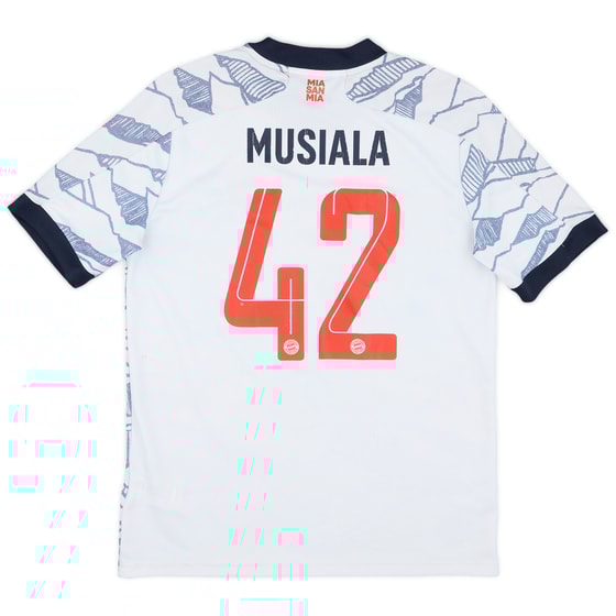 2021-22 Bayern Munich Third Shirt Musiala #42 - 6/10 - (XL.Boys)
