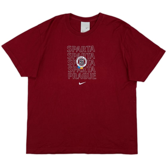 2006-07 Sparta Prague Nike Cotton Tee - 8/10 - (XL)