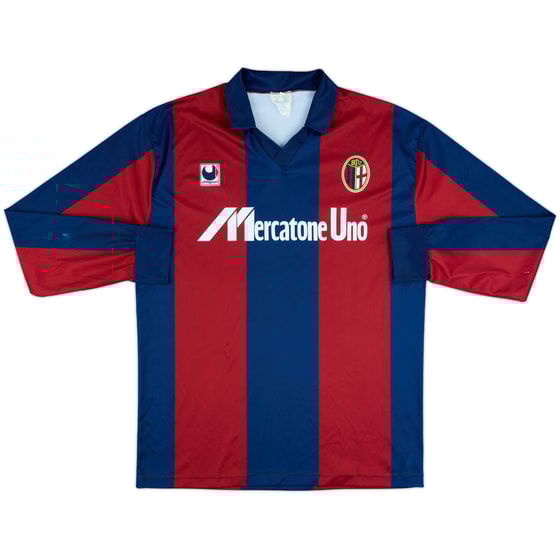 1989-90 Bologna Home L/S Shirt - 8/10 - (L)