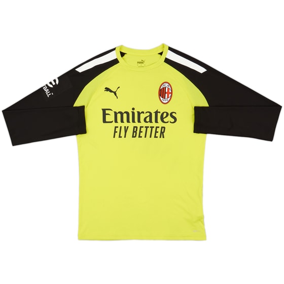 2021-22 AC Milan Puma Training L/S Shirt - 7/10 - (S)