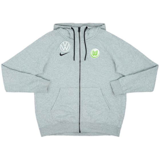 2022-23 Wolfsburg Nike Hooded Track Jacket - 8/10 - (M)