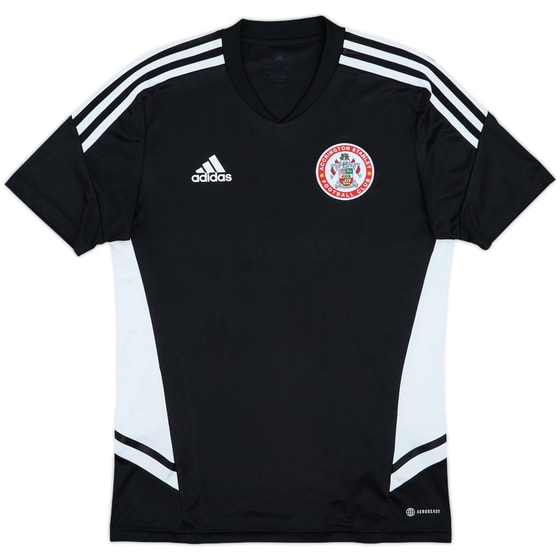 2022-23 Accrington Stanley adidas Training Shirt - 9/10 - (S)