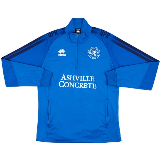 2021-22 QPR Errea 1/4 Zip Sweat Top - 9/10 - (M)