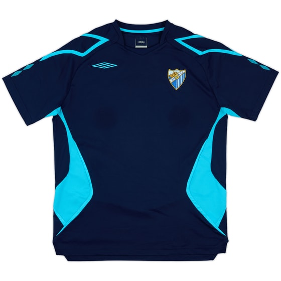 2007-08 Malaga Umbro Player Issue Training Shirt #9 - 5/10 - (L)