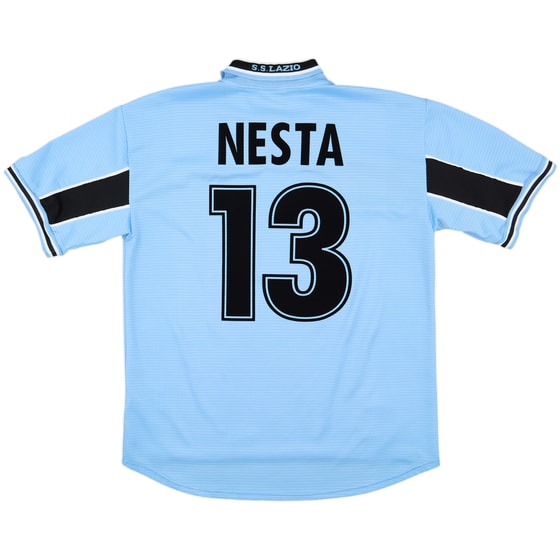 1998-00 Lazio Home Shirt Nesta #13 - 9/10 - (XL)