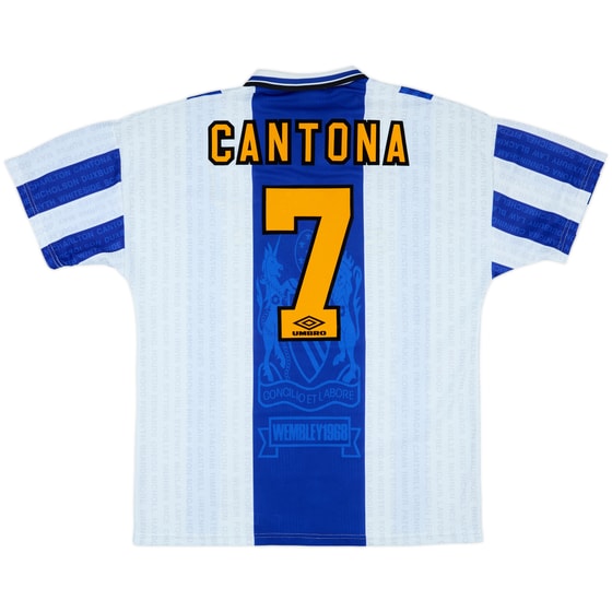 1994-96 Manchester United Third Shirt Cantona #7 - 9/10 - (XL)