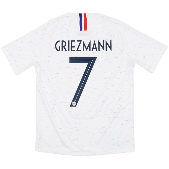 2018 France Away Shirt Griezmann #7 - 6/10 - (M)