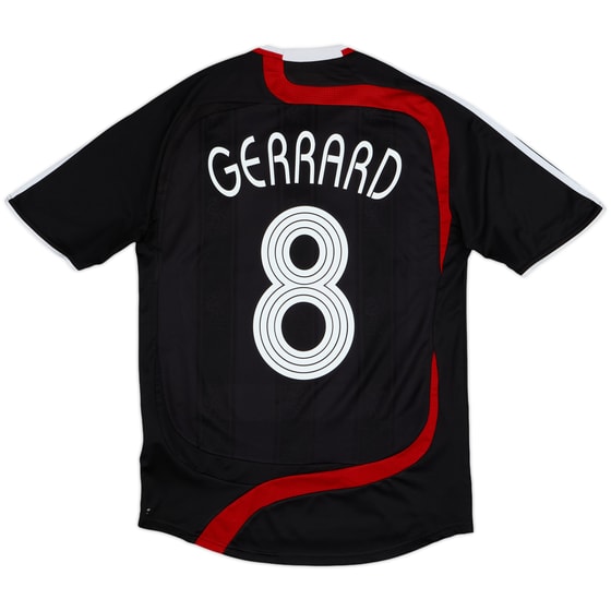 2007-08 Liverpool Third Shirt Gerrard #8 - 7/10 - (S)