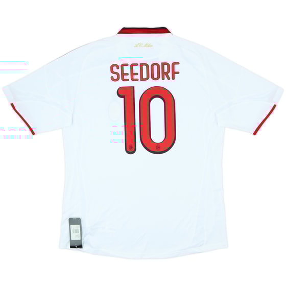 2009-10 AC Milan Away Shirt Seedorf #10 (XL)