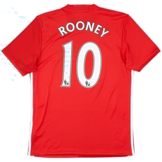 2016-17 Manchester United Home Shirt Rooney #10 (M)