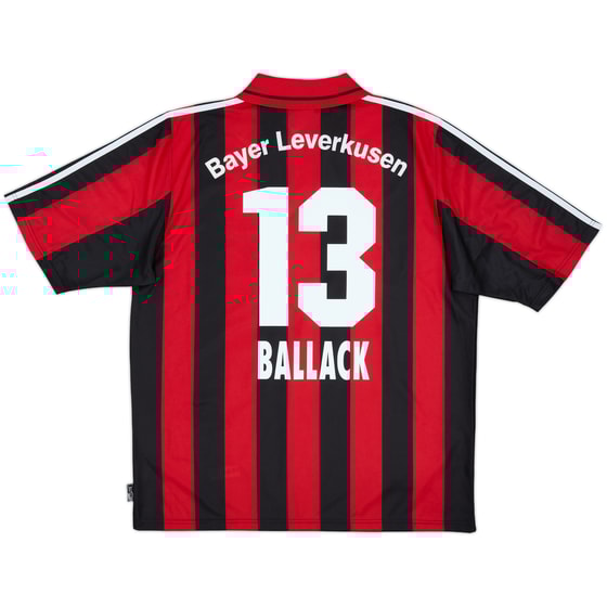 2000-01 Bayer Leverkusen Home Shirt Ballack #13 (XL)