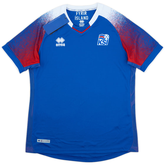 2018-19 Iceland Home Shirt (L)