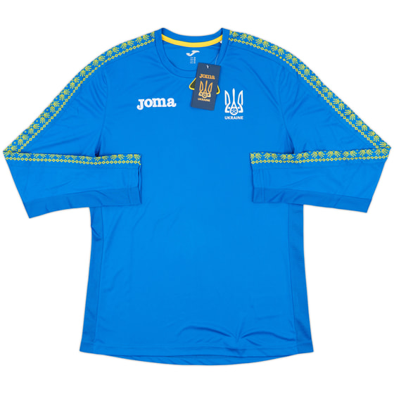 2018-19 Ukraine Joma Training L/S Shirt (M)