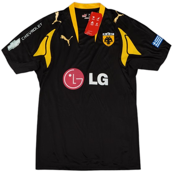 2007-08 AEK Athens Away Shirt (S)