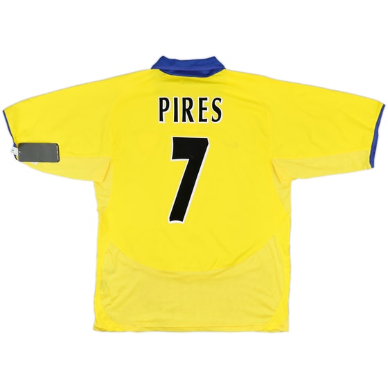 2003-05 Arsenal Away Shirt Pires #7 (XL)