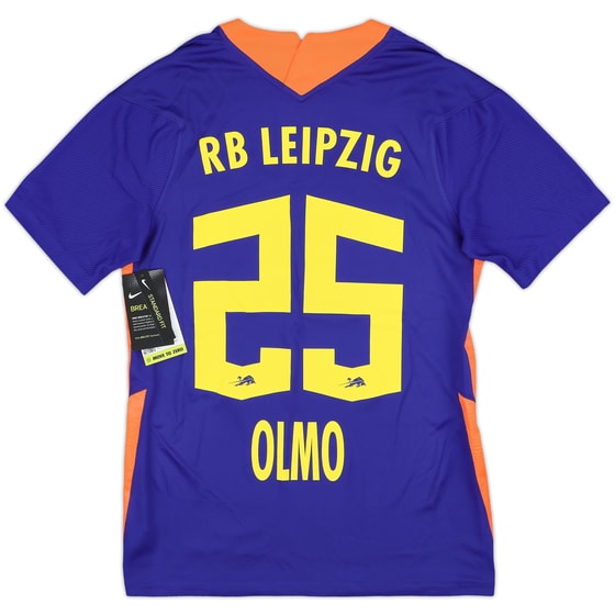 2020-21 RB Leipzig Away Shirt Olmo #25 (S)