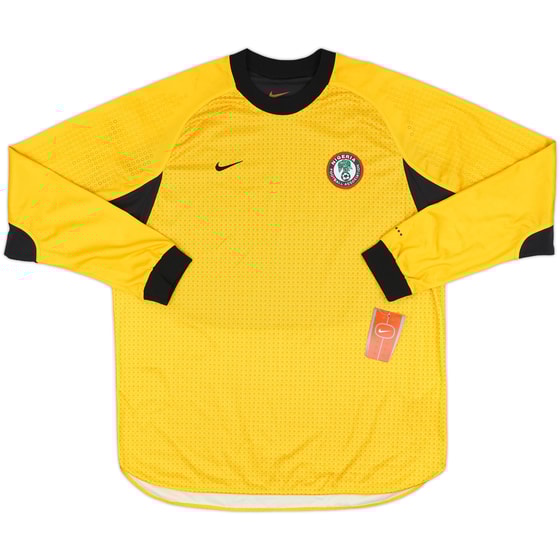 2000-02 Nigeria Player Issue GK Shirt (XL)