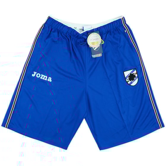 2016-17 Sampdoria Joma Training Shorts (M)