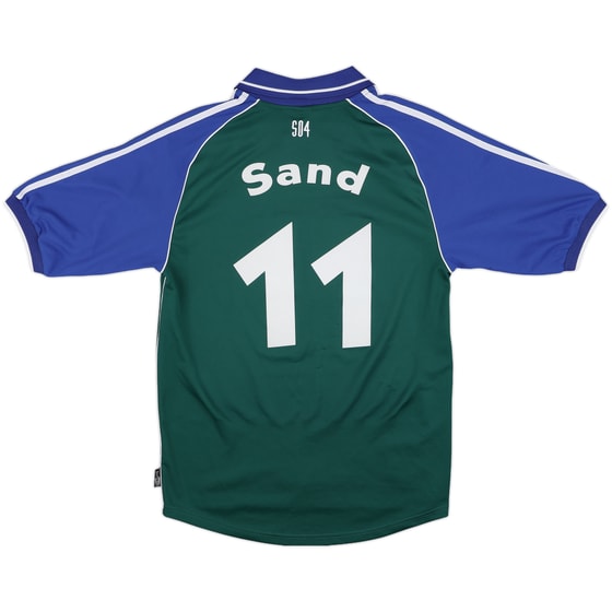 1999-00 Schalke Away Shirt Sand #11 - 8/10 - (S)