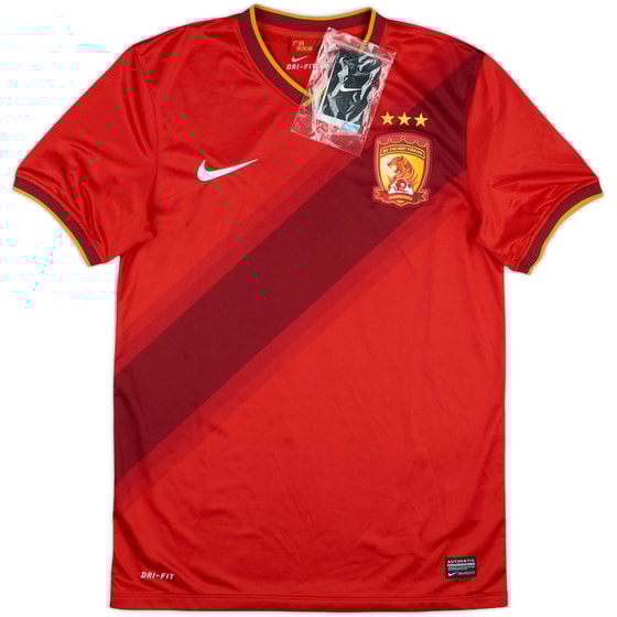 2014 Guangzhou Evergrande Home CSL Shirt (S)