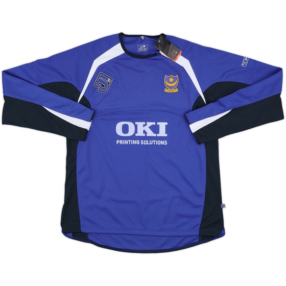 2005-06 Portsmouth Jako 1/4 Zip Drill Top (XXL)
