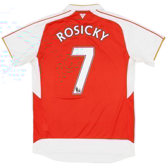 2015-16 Arsenal Home Shirt Rosicky #7