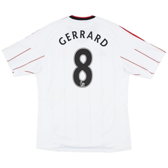 2010-11 Liverpool Away Shirt Gerrard #8