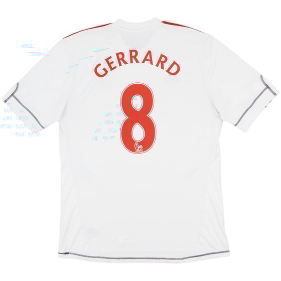 2009-10 Liverpool Third Shirt Gerrard #8 - 7/10 - (L)
